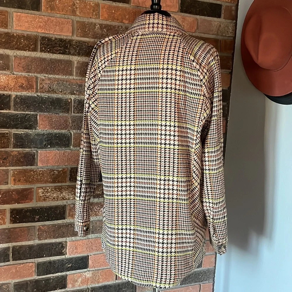 Cabi Houndstooth Yorkshire Shacket M Jacket - Picture 7 of 9